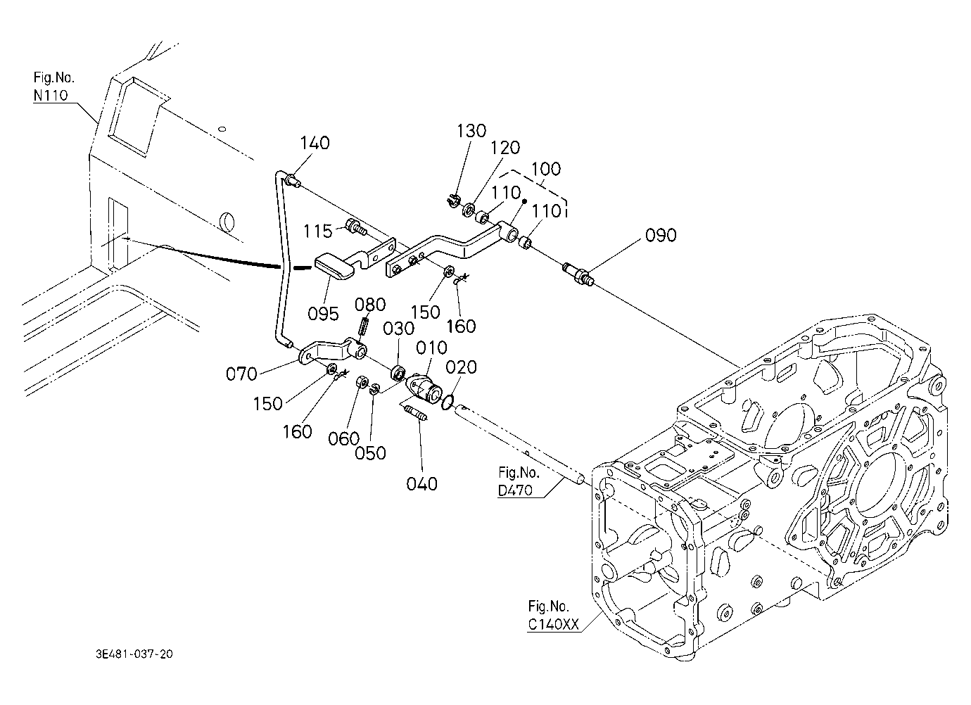 Rear Differential Lock Pedal [Cab Type]