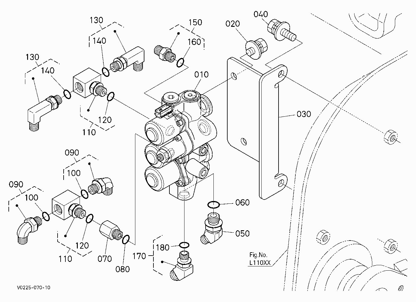 CHANGE VALVE (THIRD)
