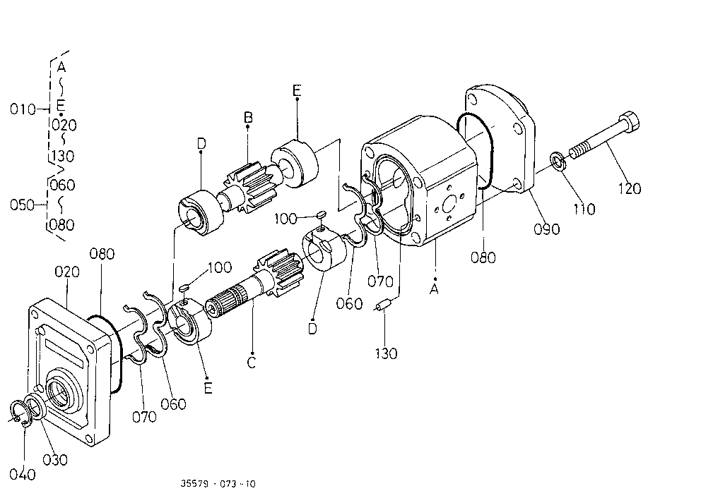 Hydraulic Pump [Component Parts]