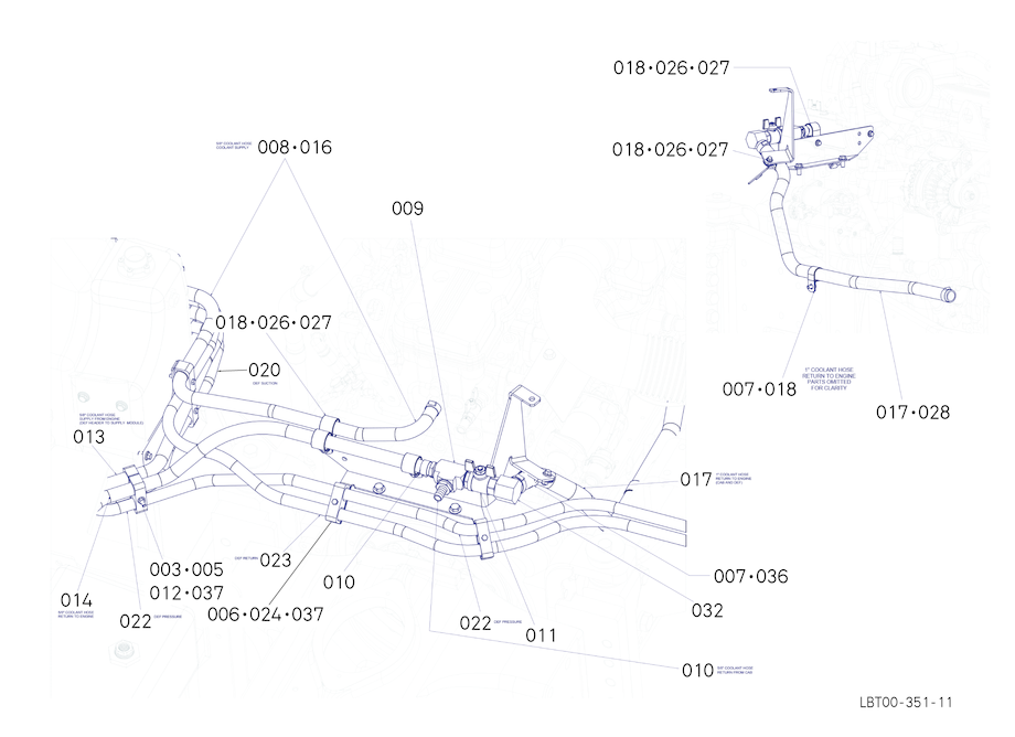 Def Hoses Installation - Range 1 (Part 2)