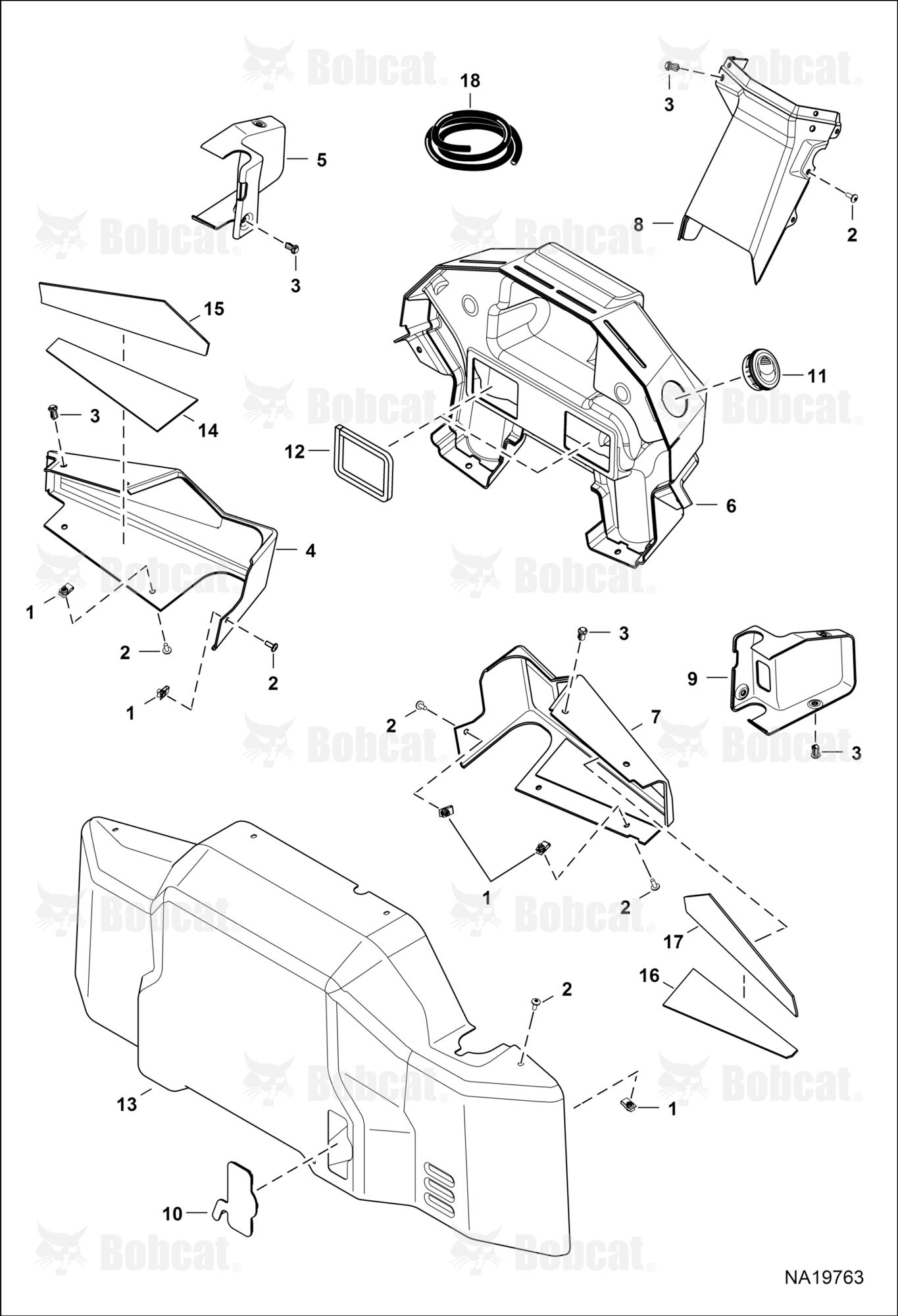 Operator CAB (Insulation) (Covers)