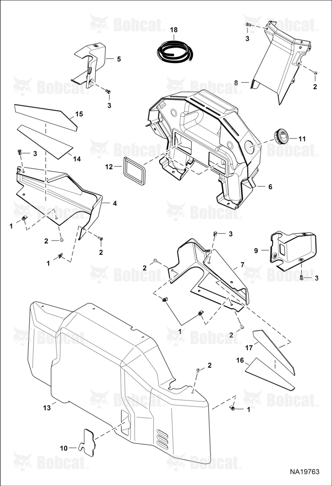 Operator CAB (Insulation) (Covers)