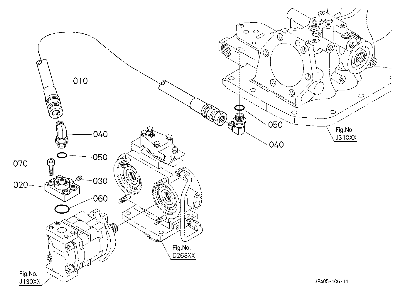 Hydraulic Pipe (Delivery)