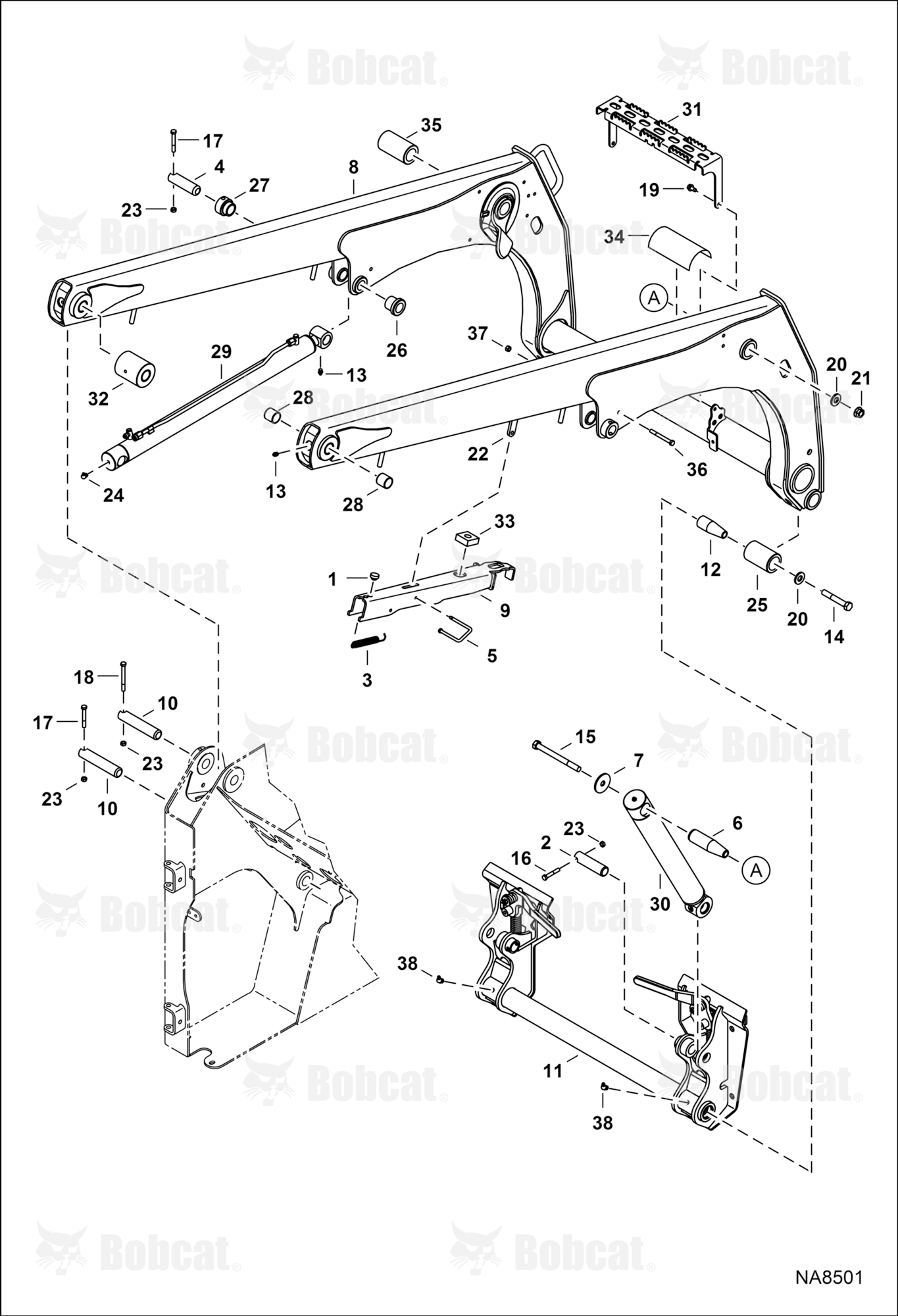 Lift Arm & BOB-TACH