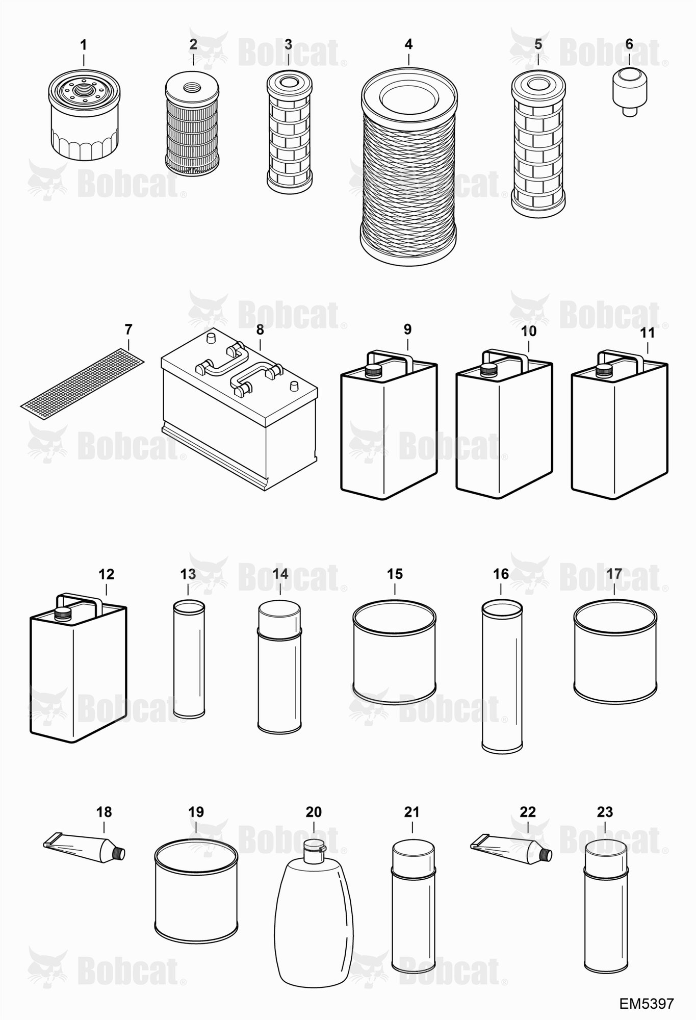 Maintenance Items (Service Parts)