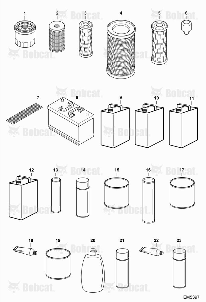 Maintenance Items (Service Parts)