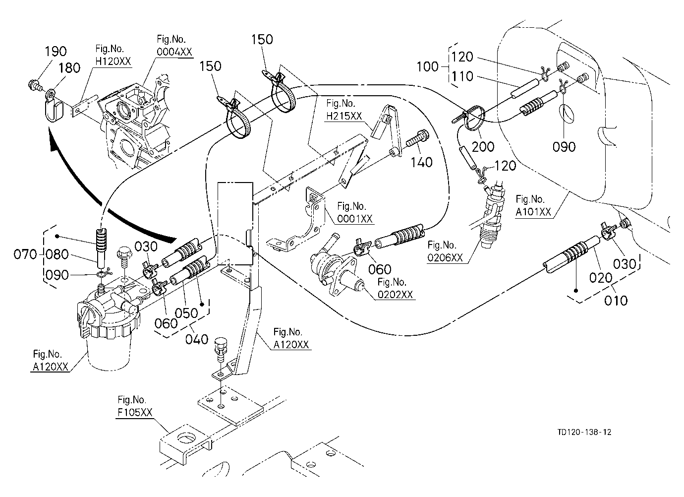 Fuel Pipe And Fuel Filter