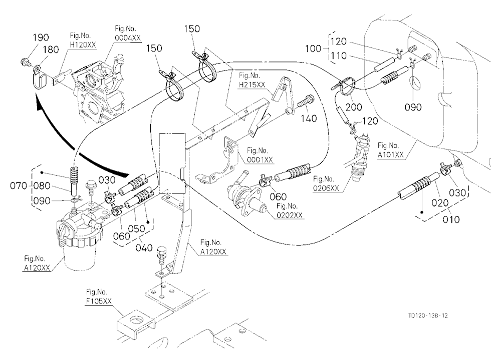 Fuel Pipe And Fuel Filter