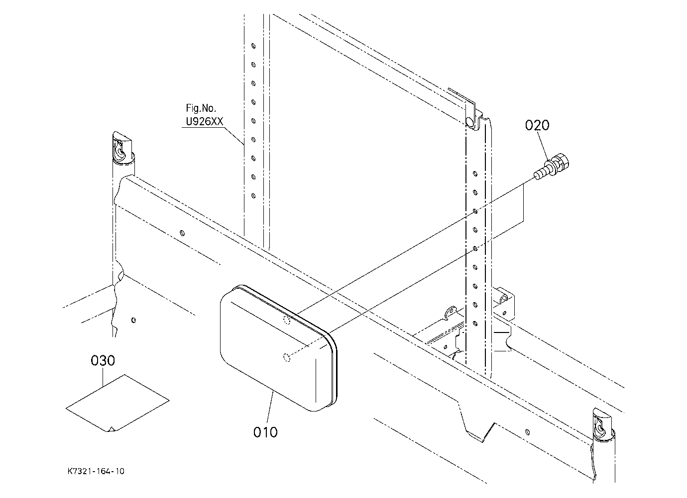 Headrest Kit (W/G. No. V5231) [Option]