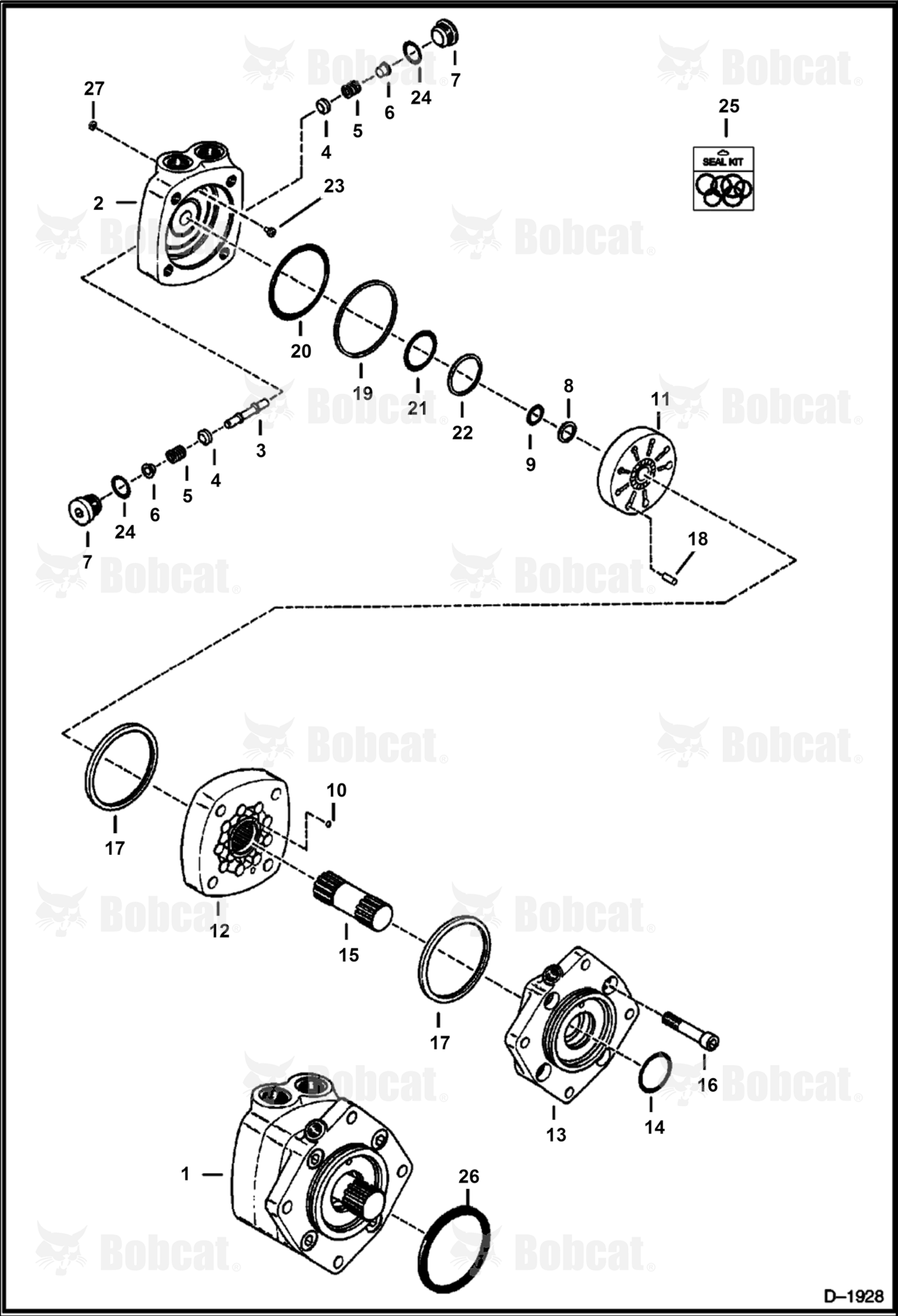 Hydrostatic Motor (Model 137-1001-002)