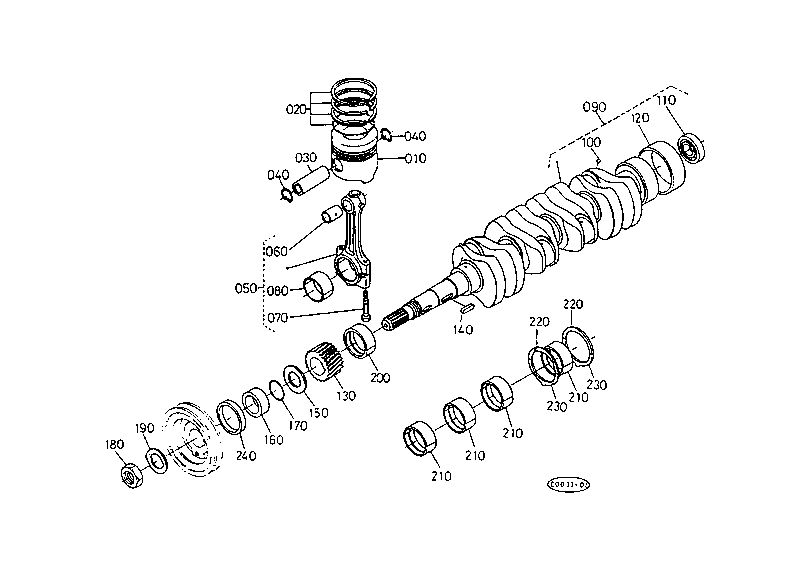 Piston And Crankshaft