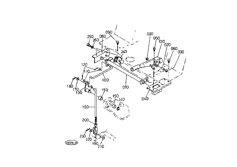 Parking Brake Lever W/O Cab