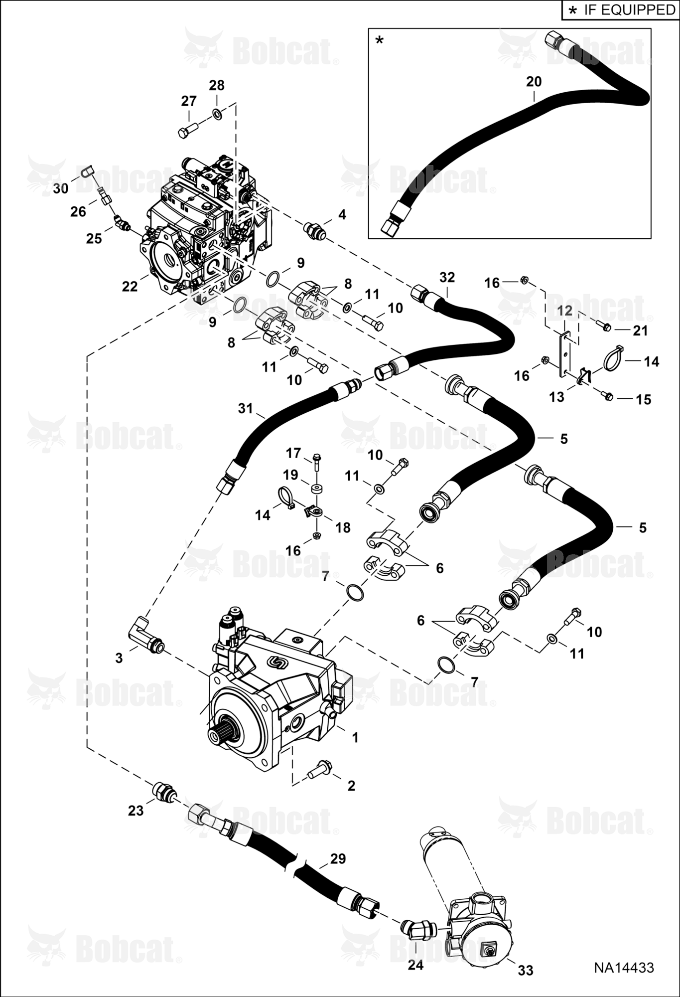 Hydrostatic Circuitry (Pump & Motor)