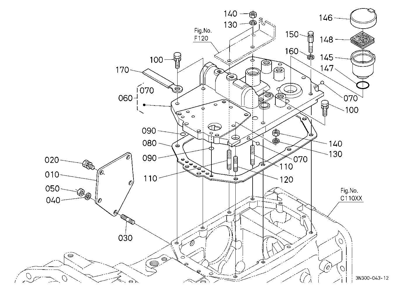 Clutch Housing Cover Upper [Except Dual Speed Type