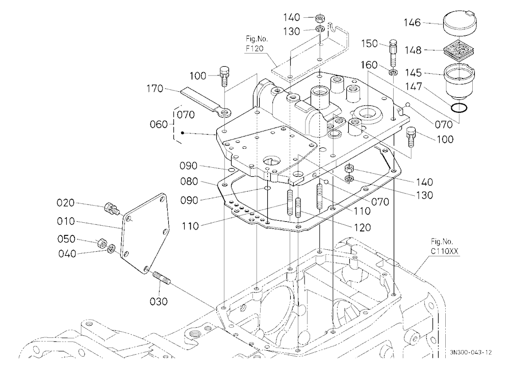 Clutch Housing Cover Upper [Except Dual Speed Type