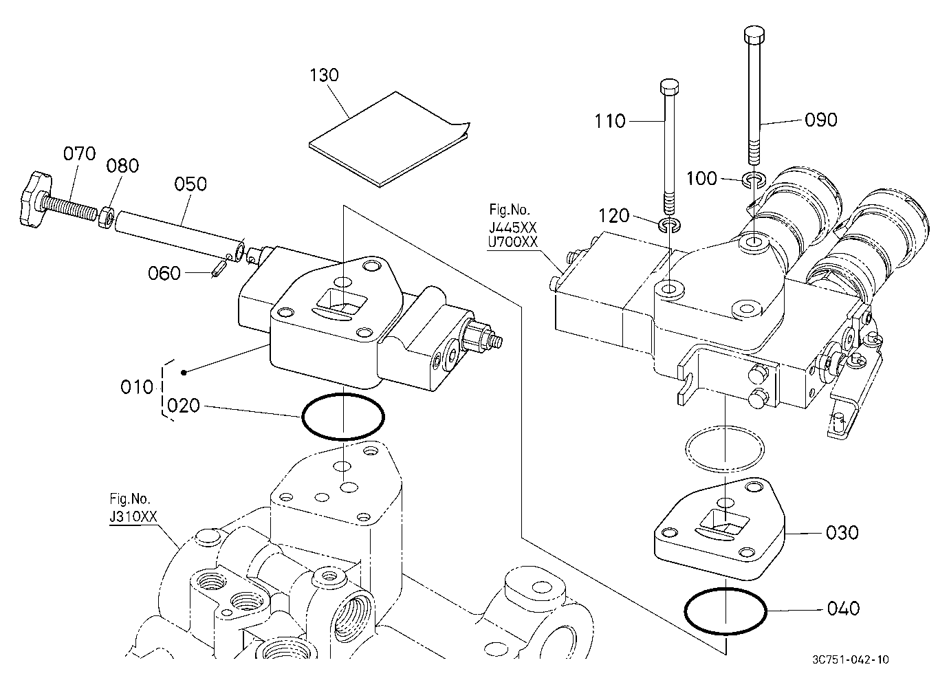 Auxiliary Control Valve Kit (Fc) [Option]