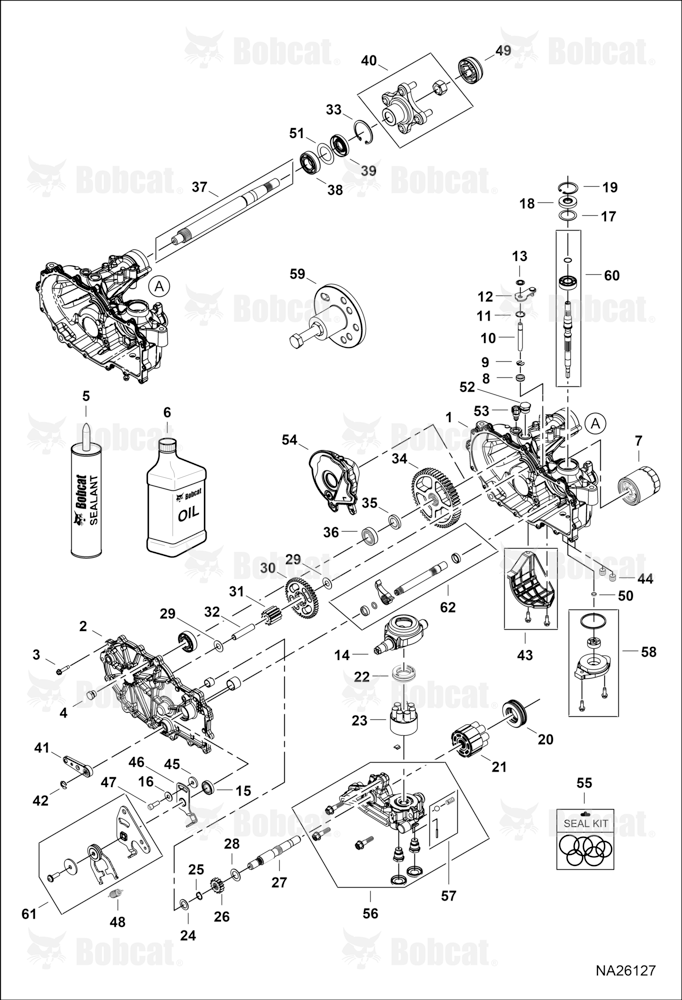 Transaxle Left