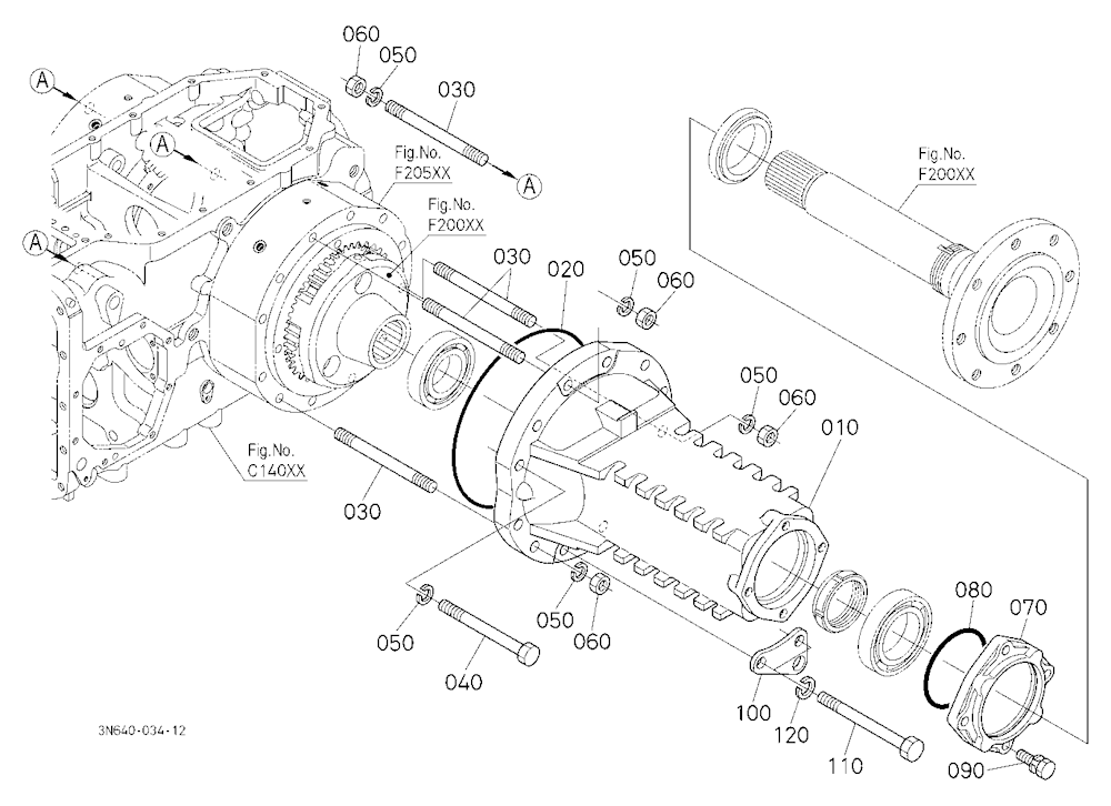 Rear Axle Case
