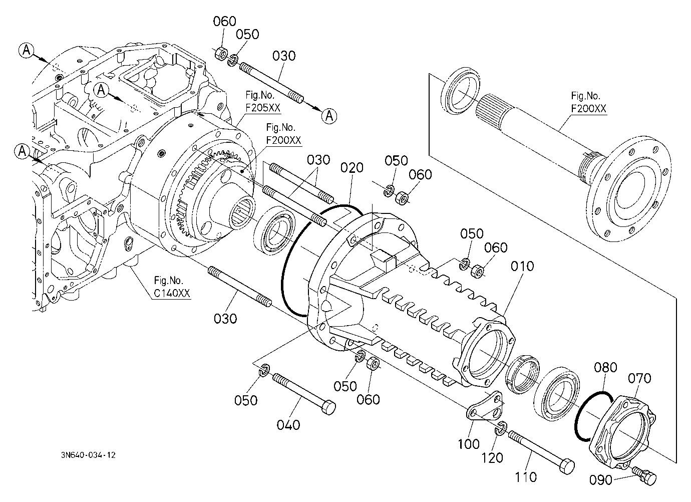 Rear Axle Case