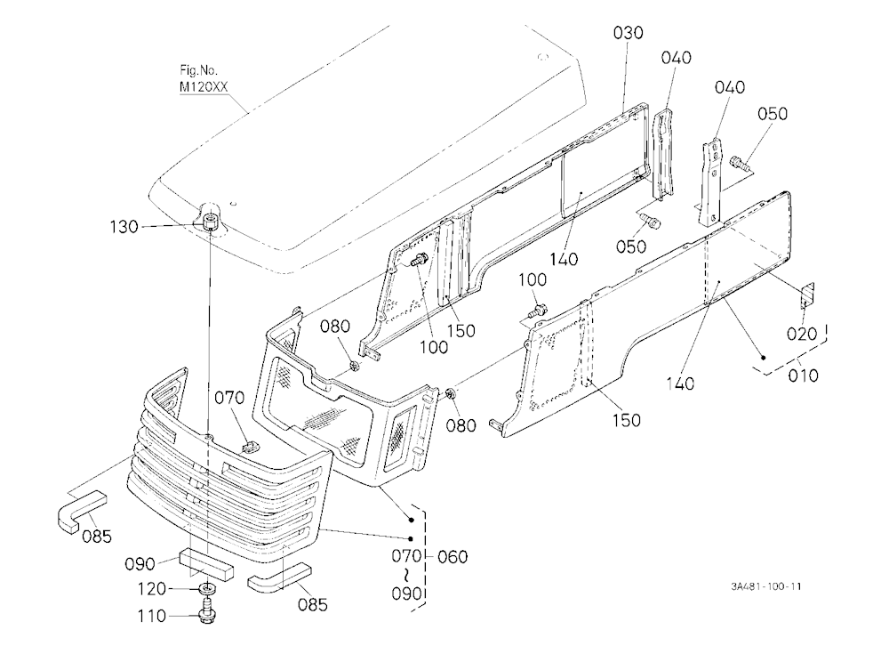 Hood(Bonnet) Side [Rops Type]