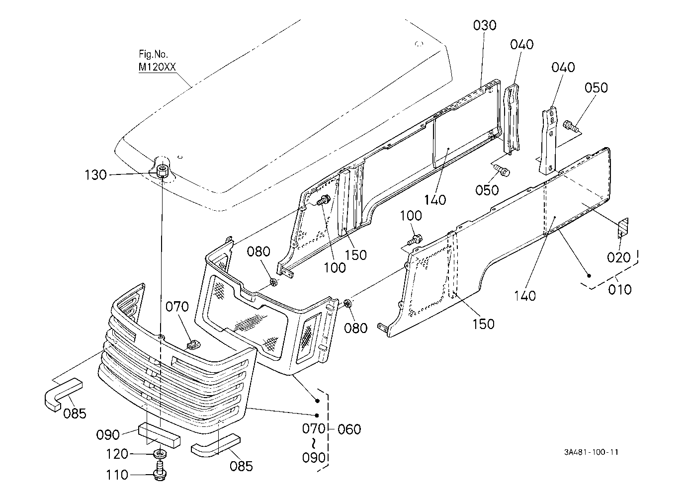 Hood(Bonnet) Side [Rops Type]