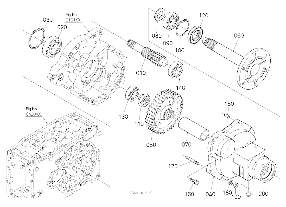 Rear Axle Lh [Old]