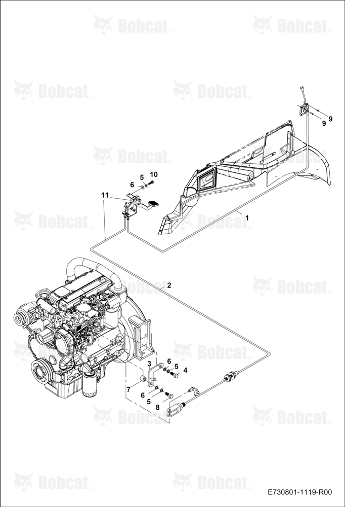 Accelerator Pedal and Its Connections