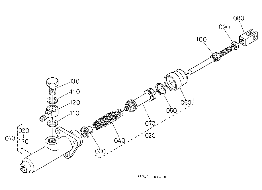 Brake Master Cylinder [Component Parts]