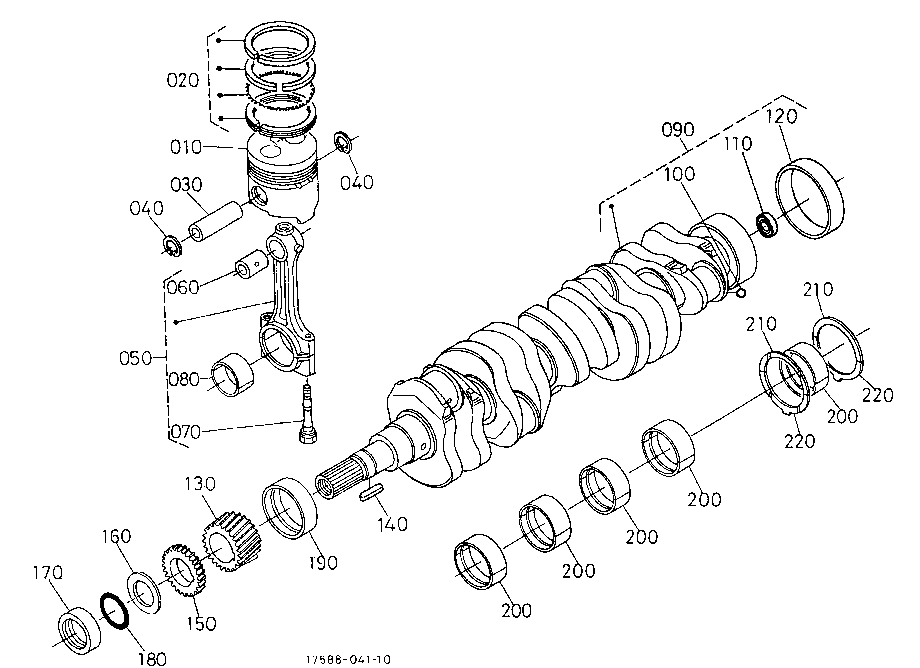 Piston And Crankshaft