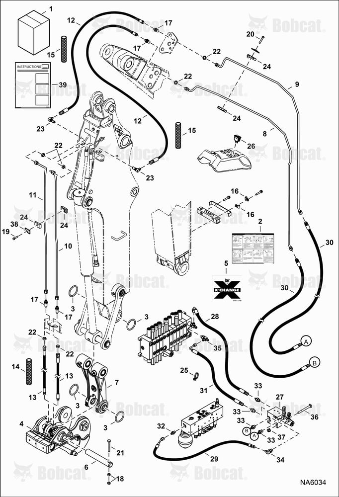 X-CHANGE (Hydraulic) (Extendable Arm) (Kit)