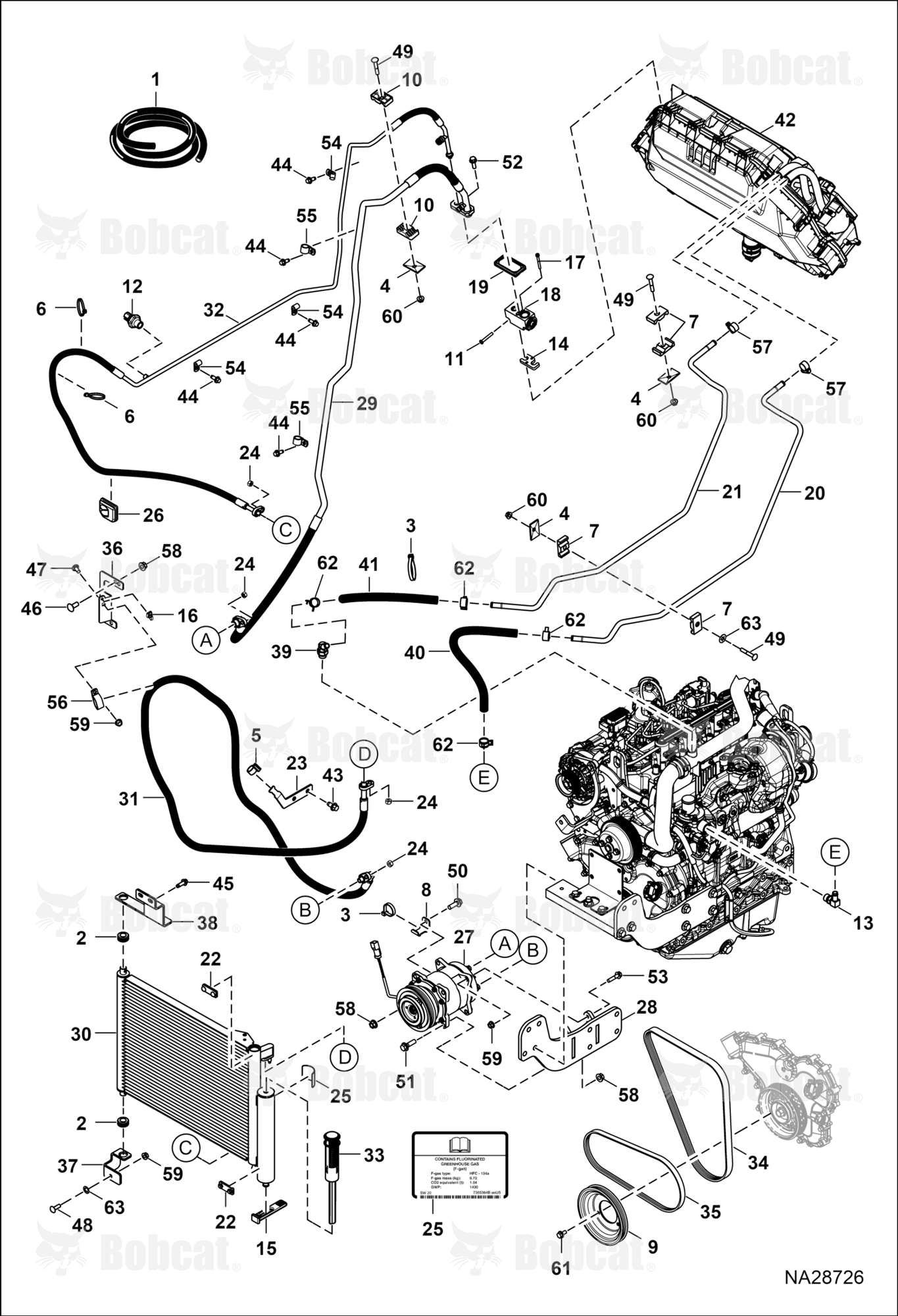 Heater & A/C (HVAC/Auto HVAC Plumbing)  B5FB21605 & Above