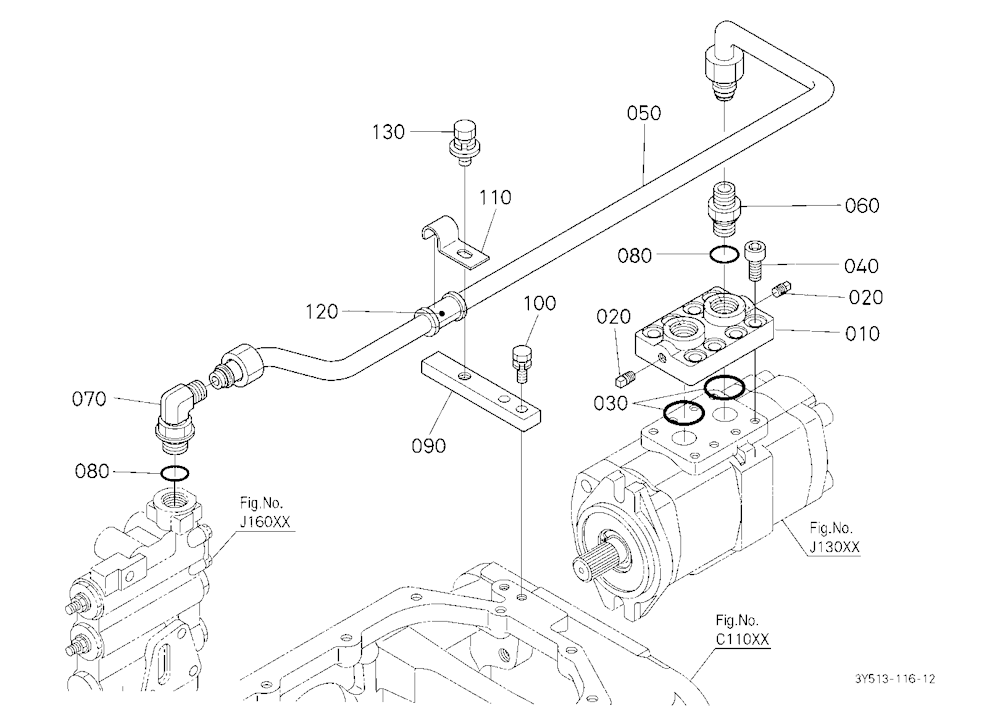 Hydraulic Oil Line