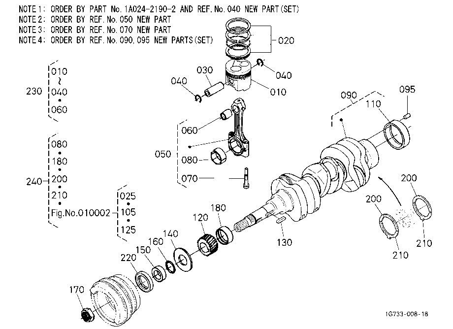 Piston And Crankshaft