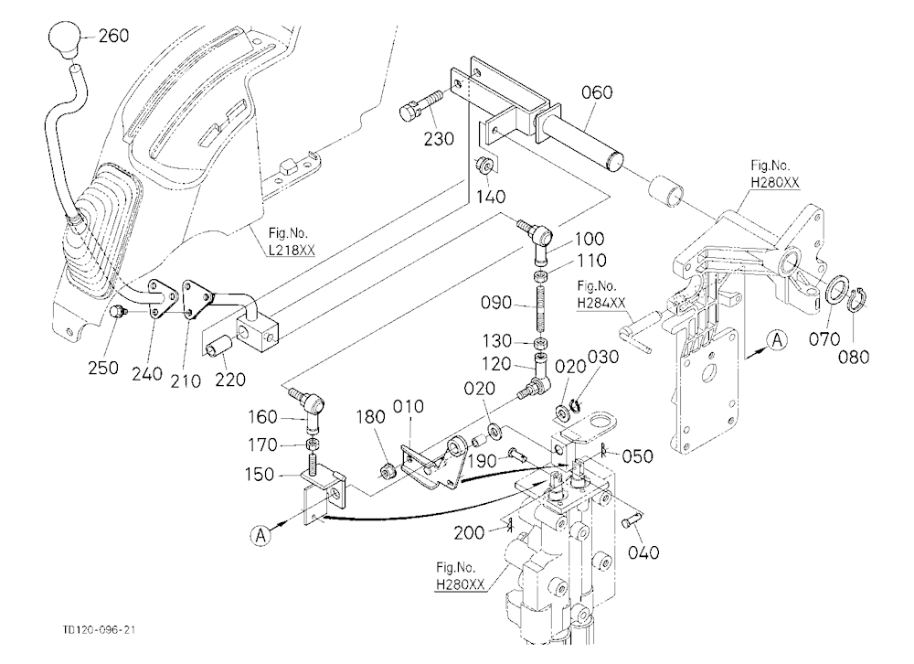 Loader Valve Lever