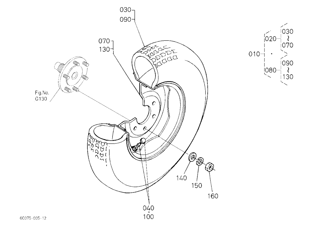 Front Wheel(24*8.50-12) [Au] [Nz]