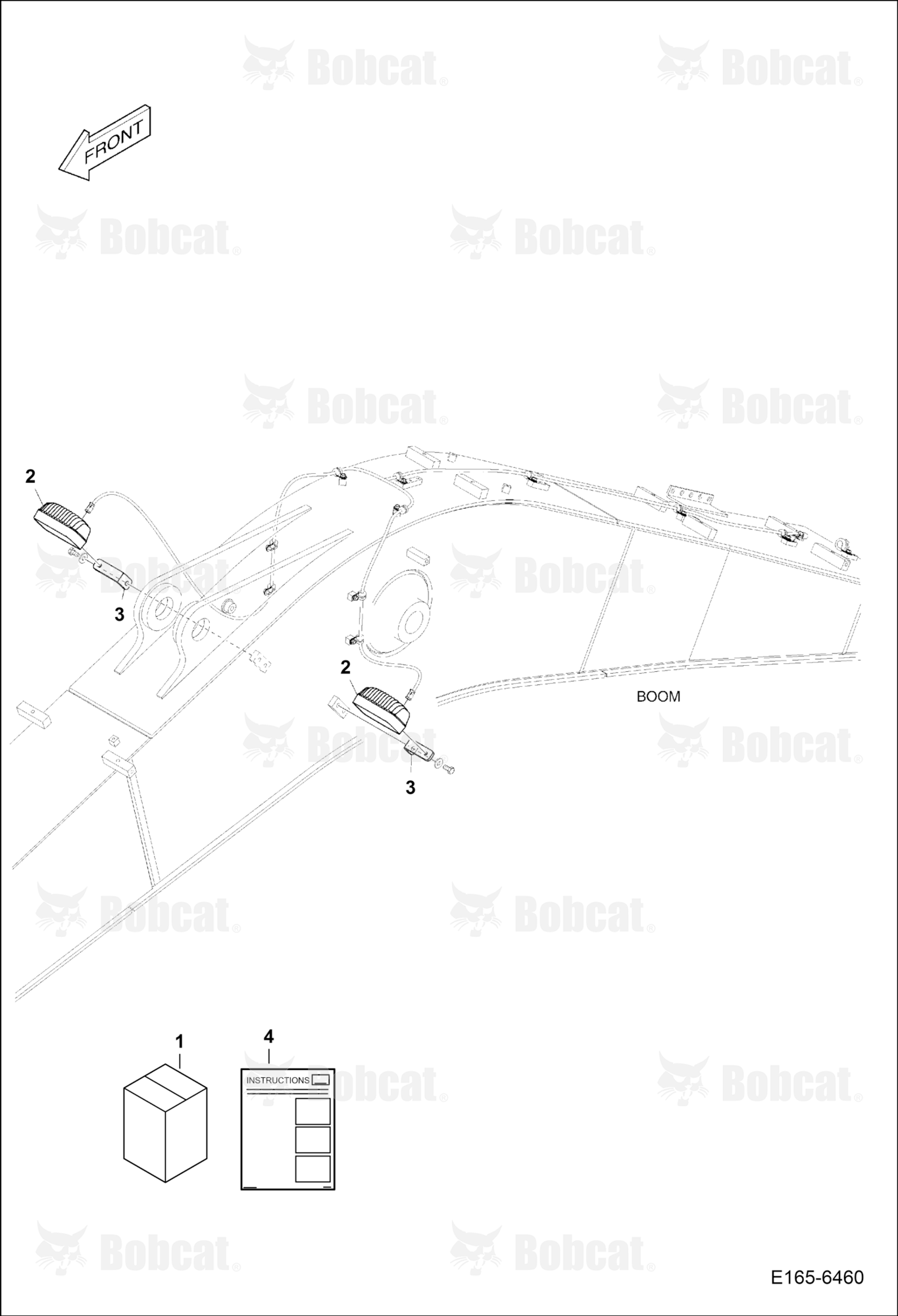 Electric Parts (Working Lamp)(LED)