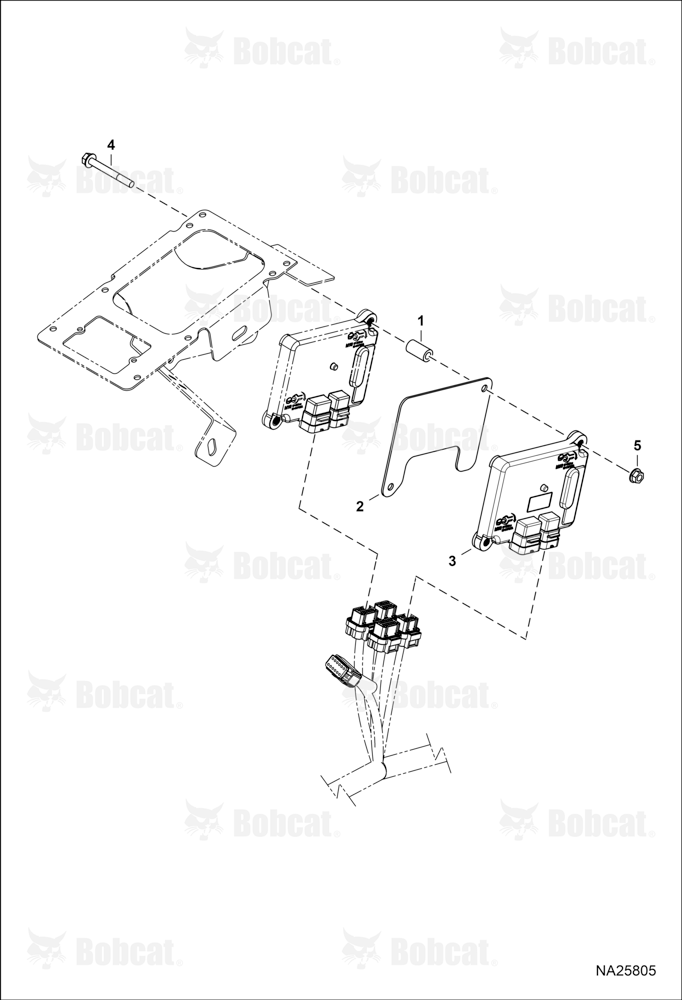 Auxiliary Controller  B54B11001 - B54B20056, B54D11001 - B54D20058, B54C11001 & Above, B54E11001 & Above