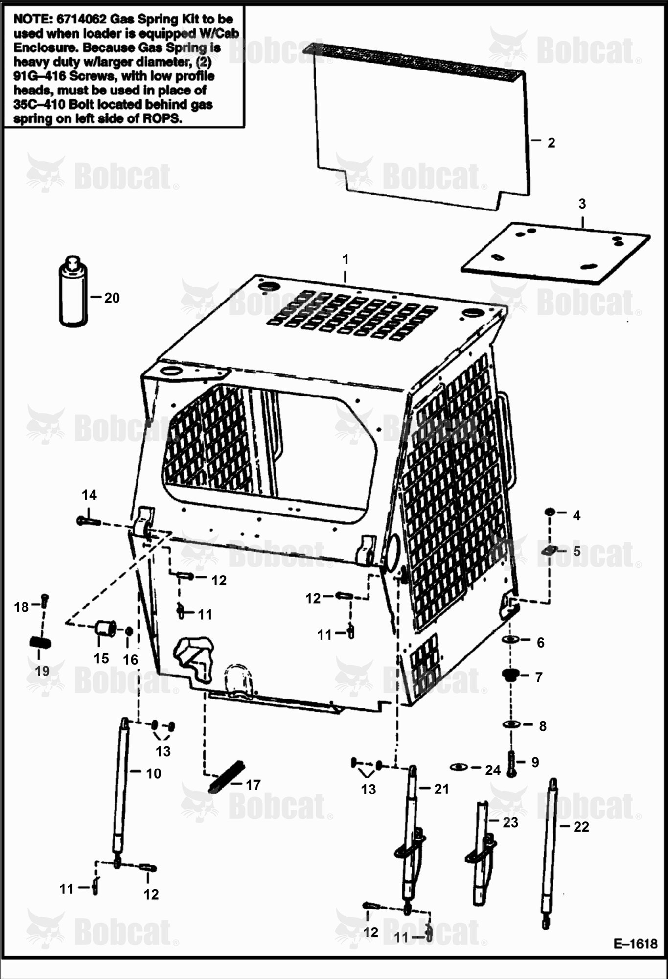 Operator CAB  502420001 & Above
