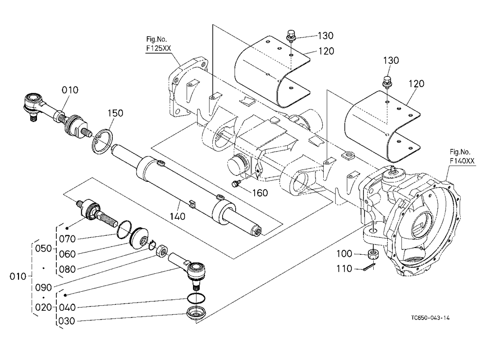 Tie Rod/Steering Cylinder