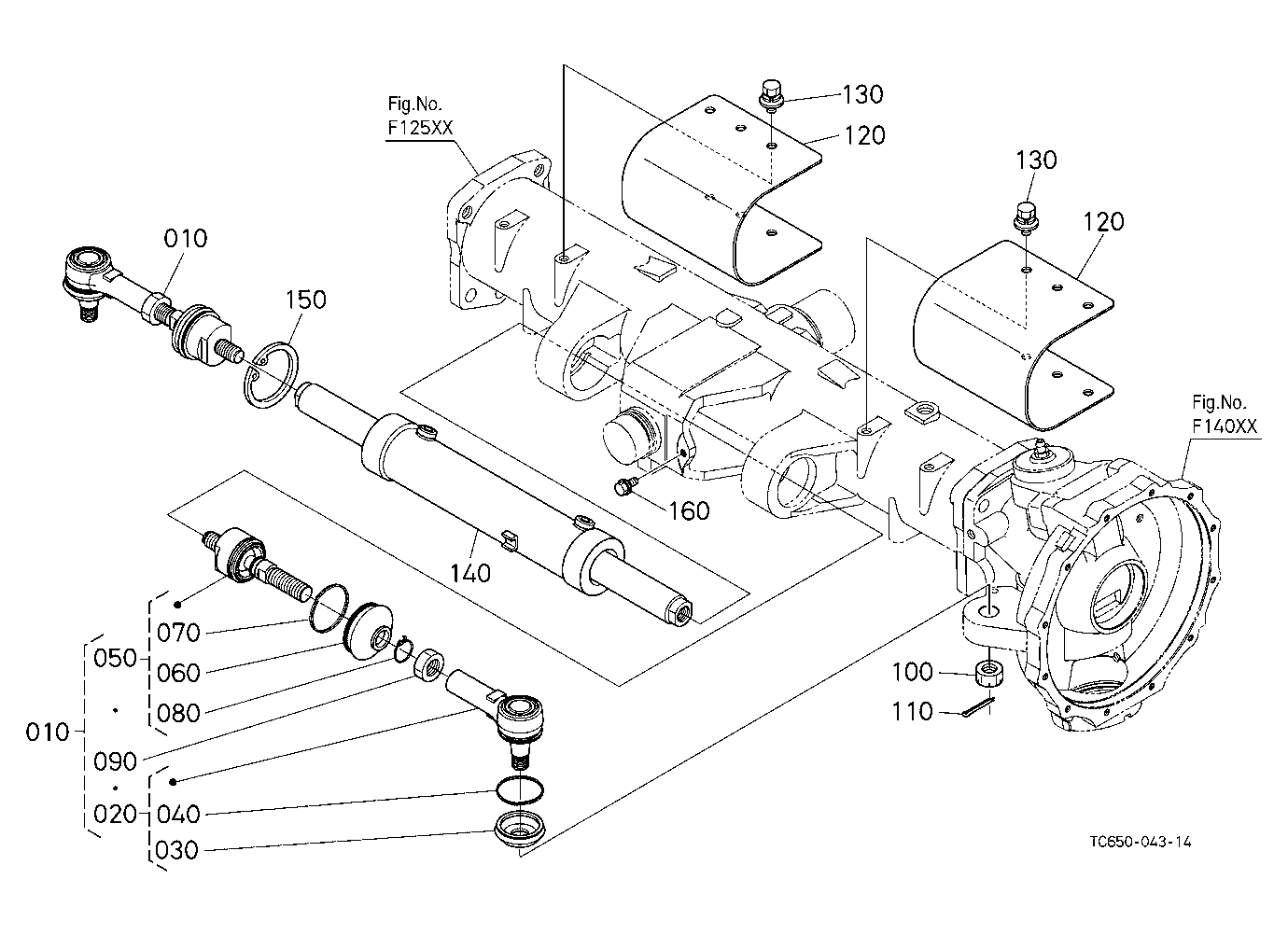 Tie Rod/Steering Cylinder