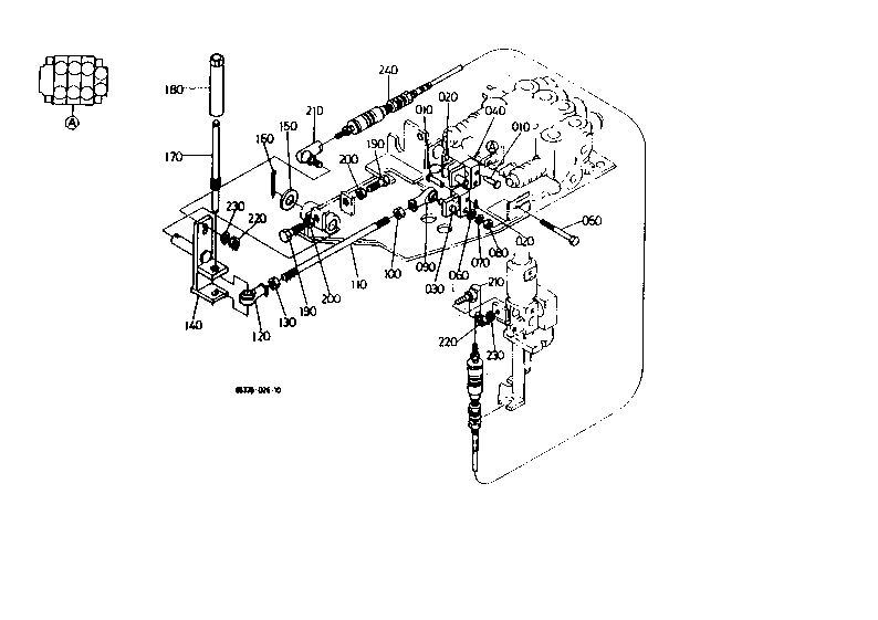 Control Lever (Lever Lh-2)