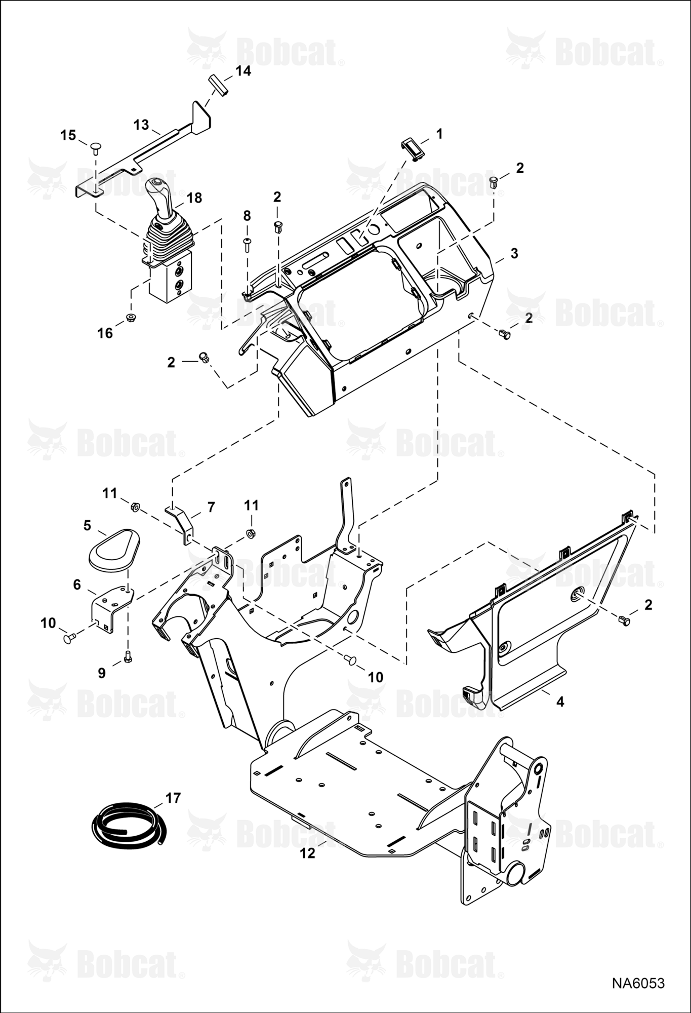 Control Console (RH)  B33211001 - B33211999