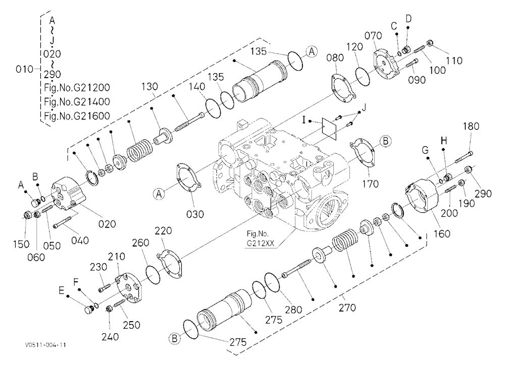 Hst Pump (4) [Component Parts]