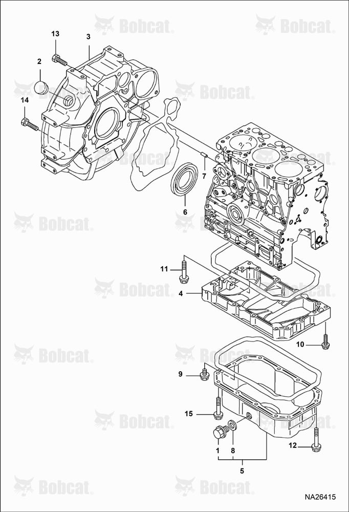 Mounting Flange & Oil Sump