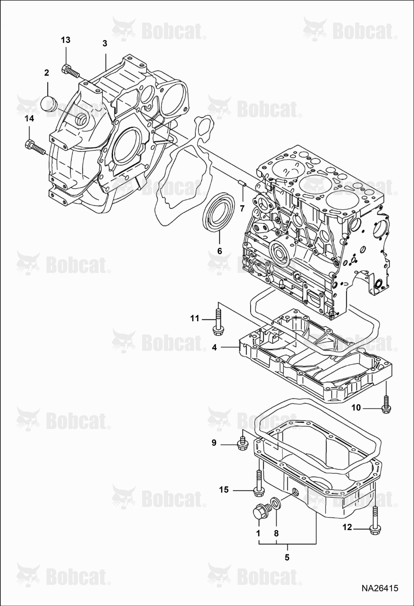 Mounting Flange & Oil Sump