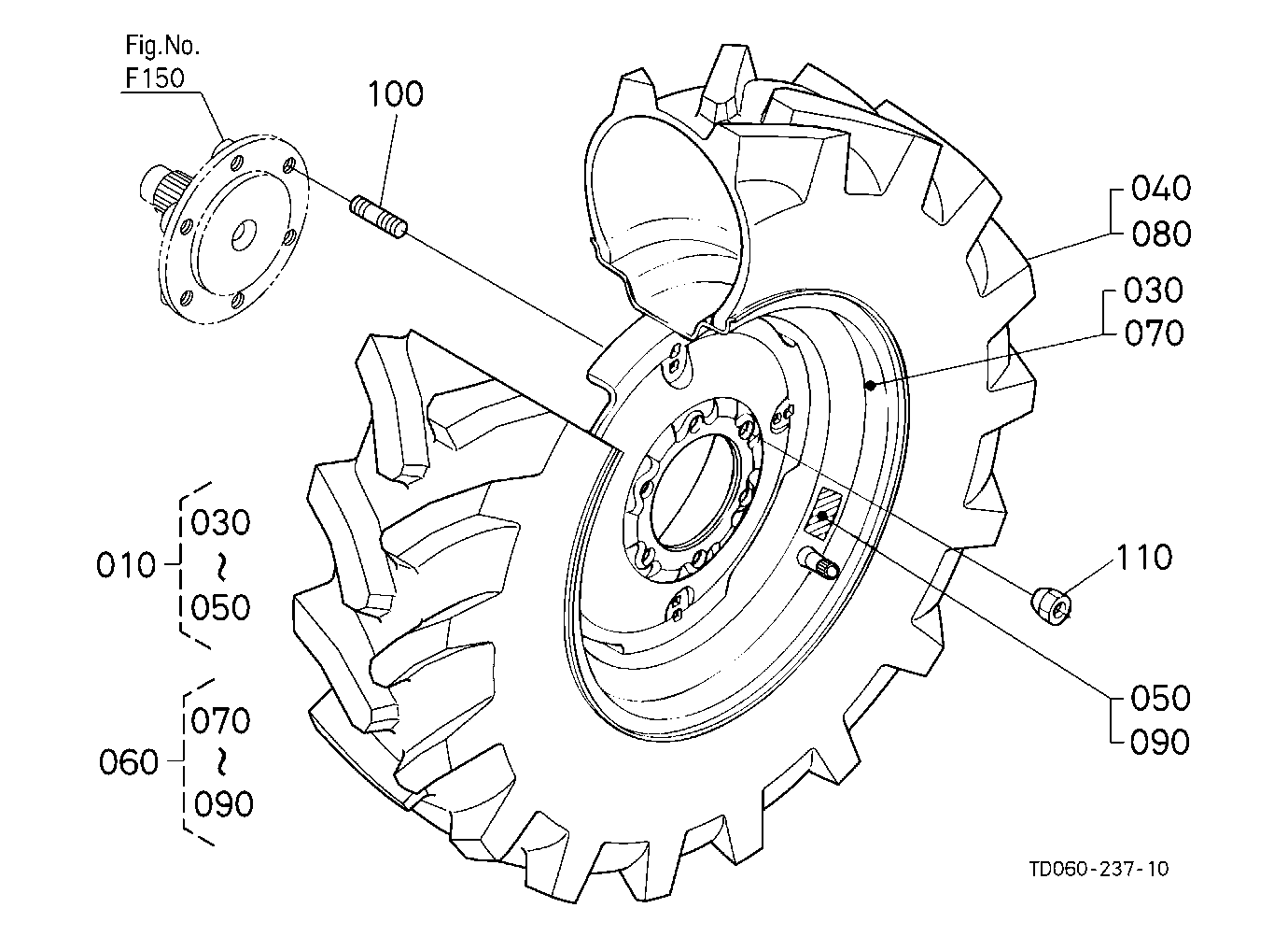 Front Wheel (8-16 R1) [Old Type]