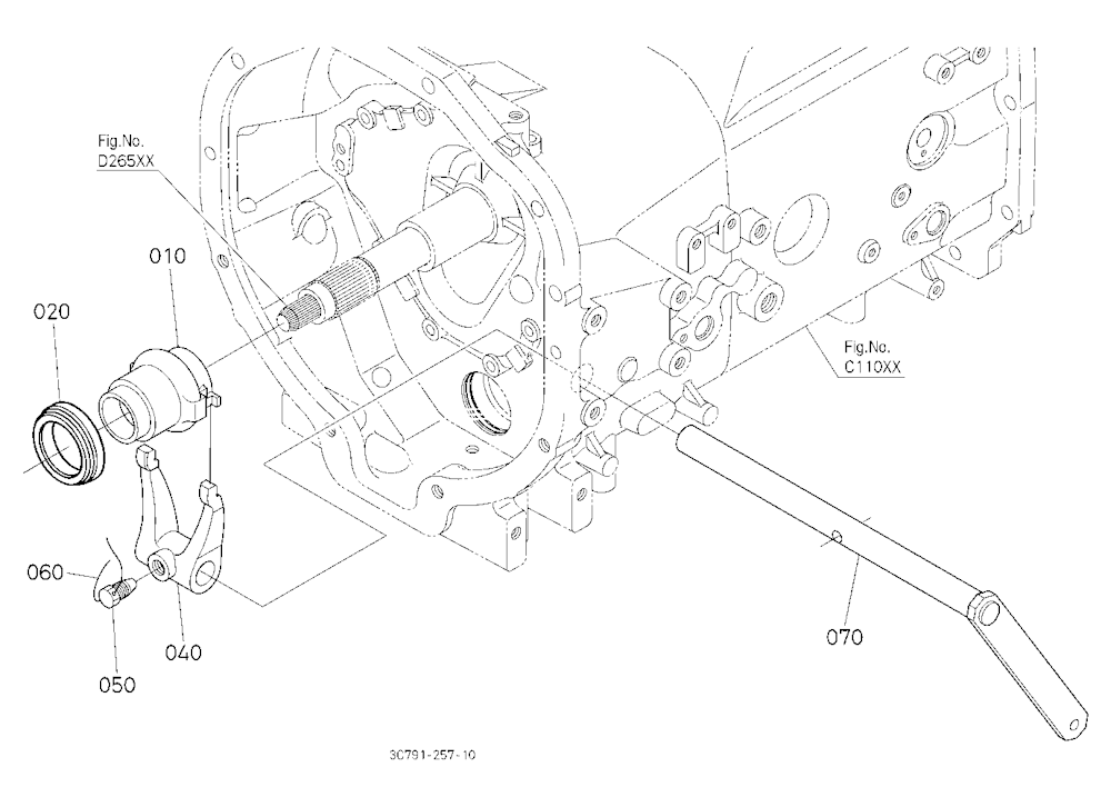 Clutch Release Fork