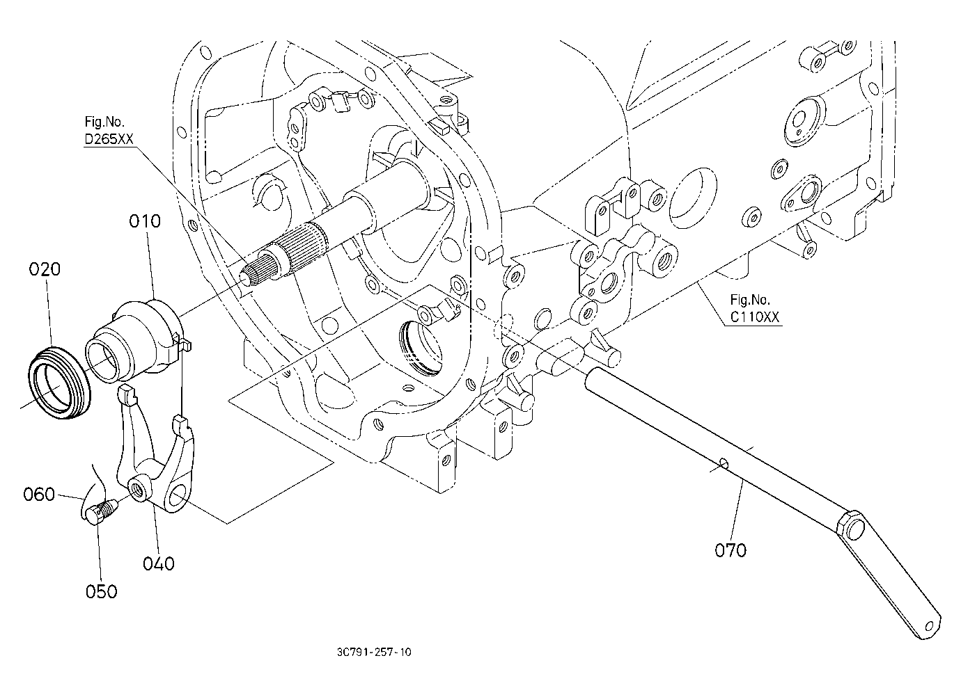 Clutch Release Fork