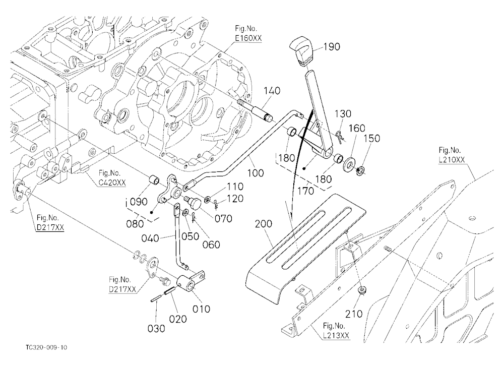 Range Gear Shift Lever