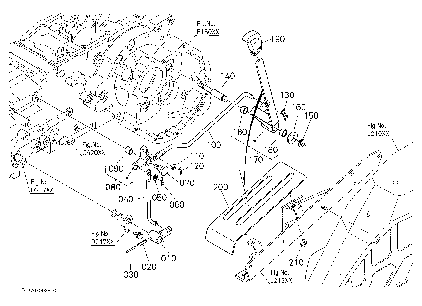 Range Gear Shift Lever